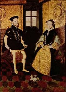 Mary Tudor and Philip of Spain - King and Queen of England